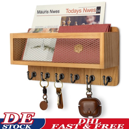Schlüsselbrett holz mit - schlüsselbrett,