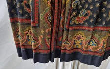 Vintage Boho Midi-Rock Gr. 40