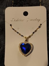 NEU Anhänger blauer Stein