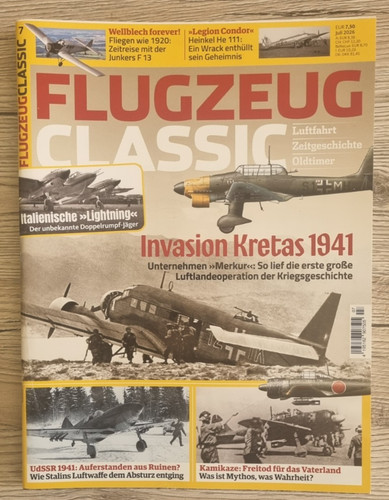 Flugzeug classic 07 2026 - flugzeug,