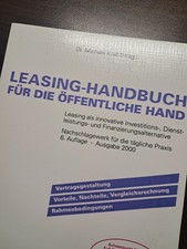 Leasing Handbuch Fachbuch Finanzierung Investition Finanzen Management Buch