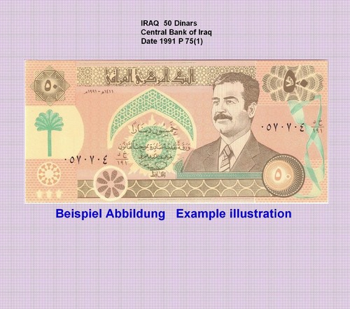Irak iraq dinars 1991 - ,