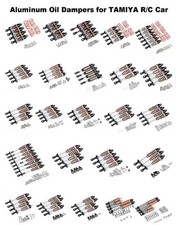 Aluminum Oil shocks for TAMIYA