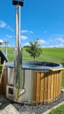 Hot tub badefass badezuber - badefass, gfk