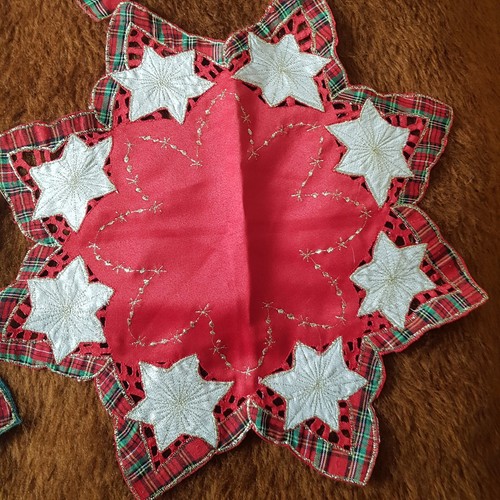 Weihnachtsdeckchen konvolut - , weihnachtsdeckchen,