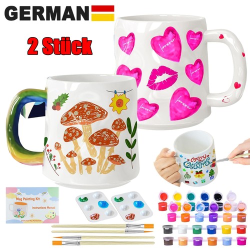 Kreatives tassen bemalen - kreatives,