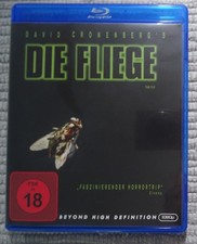 Die Fliege David Cronenberg Jeff Goldblum FSK 18 sehr guter Zustand Blu-ray