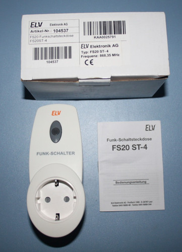Elv fs20 zwischenstecker - fs20, st-4