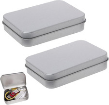 2 Stück Blechdose Mit Deckel