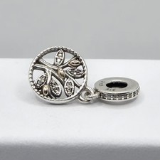 Original Pandora Familienbaum Bicolor Gold 791728CZ #146