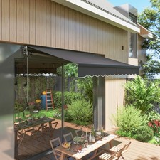 Outsunny Klemmmarkise mit