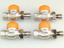 4x HEIMEIER ECLIPSE THERMOSTATVENTIL 3/8" DG HEIZKÖRPERVENTIL 3932-01.000