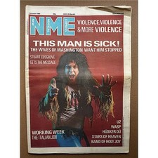 WASP NME MAGAZINE OCTOBER 4