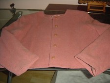 VINTAGE Design K.T. Klaus Thierschmidt Gr. 38 Rosé / Grau Wolle Schulter/Saum 50