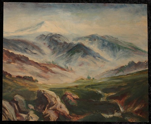 Berglandschaft altes - ",