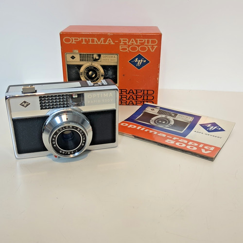 Agfa optima rapid 500 box - agfa,