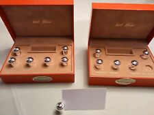 12 exquisite, festliche Tischkartenhalter, versilbert "Saint Hilaire Paris"