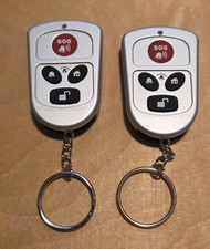 2 Stück Olympia 5909 Funk Alarmanlagen Fernbedienung