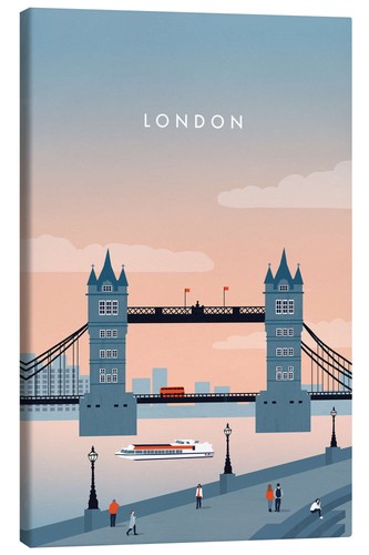 Leinwandbild london - ii,