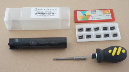 Schaftfräser 10 x - mm, +
