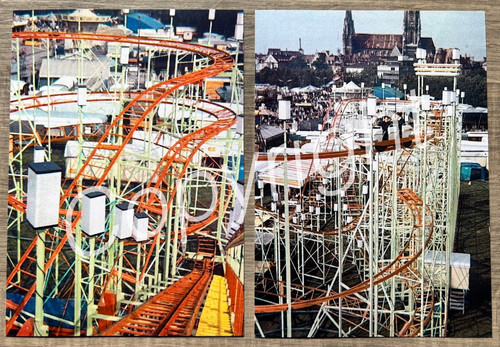 Archiv foto achterbahn - archiv,