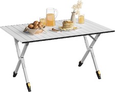 Klapptisch für Balkon Küche Garten Campingtisch Picknicktisch höhenverstellbar