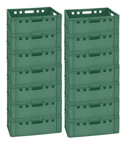 Grün boxen stapelbar - e2,