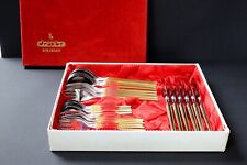 Besteck 47 teilig Drache Modell Rocroni Gold Edelstahl