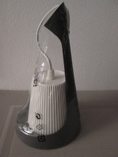 IKEA SVALLET Tischlampe Nachttisch Lampe Schreibtischlampe dunkelgrau weiß  NEU