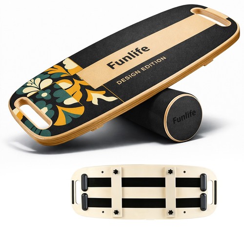 Funlife balance board aus - funlife, holz
