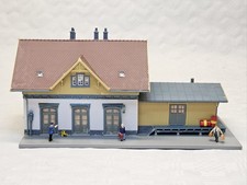 FALLER B-97 H0 KLEINSTSTION BLUMENFELD fertig gebaut SAMMLER VINTAGE MODELLBAHN 