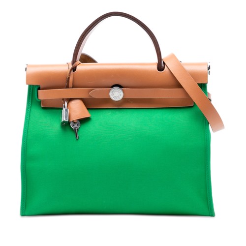 Hermès toile herbag zip - toile,