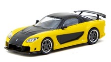MAZDA RX-7 Veilside Fortune7  - yellow / black - Tarmac 1:64