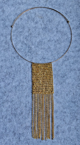 Eleganter halsreif mit - eleganter,