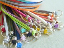 Halskette Wildleder Imitat