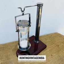 Antik Messing Sanduhr Vintage