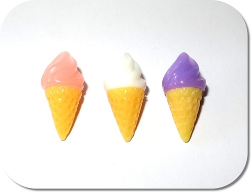 Miniatur softeis eis - miniatur, softeis,