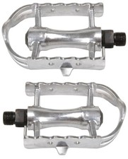 Retro Pedale klassische Rennrad-Pedale ALU-Körper, ALU-Käfig Achse 9/16" Paar