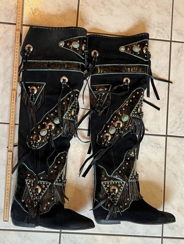 Indianische overknee stiefel - indianische,