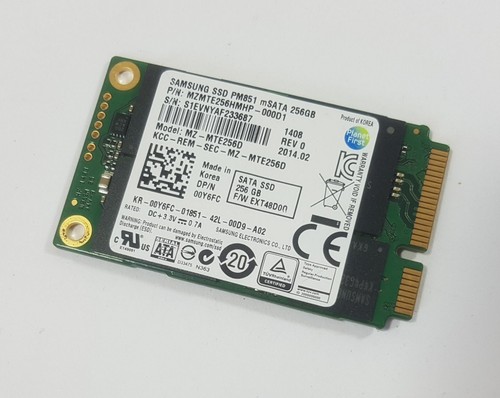 100 samsung 256gb - 100%, msata