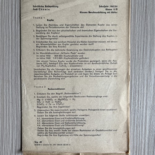 Schriftliche reifeprüfung - schriftliche,