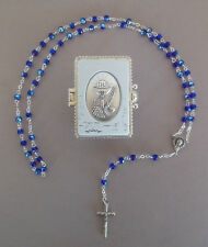 Rosenkranz dunkelblaue Perlen