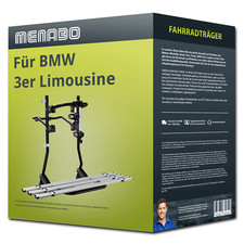 Menabo Fahrradträger Cobra Plus für BMW 3er Limousine Typ E46 - 3 Fahrräder  NEU