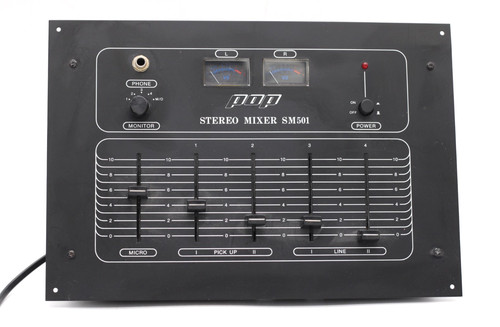 Pop stereo mixer sm501 - pop, schwarz