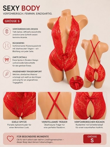 Sexy damen body leicht - sexy,