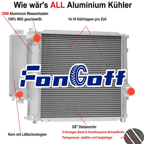 Reihig kühler für bmw - für,