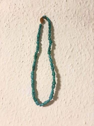 Vintage halskette aus türkis - vintage,