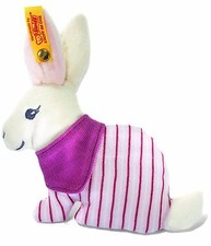STEIFF®  237539  Hoppi Häschen Rassel, 15 cm  NEU unbespielt