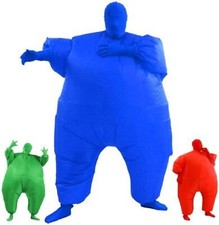 AirSuits Aufblasbarer Blow-Up Fat Suit Kostüm Unisex für Halloween