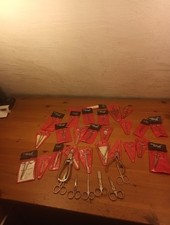 Groses Vintage Solingen Germany Chrome Schären Pinzetten. 33 Stück 